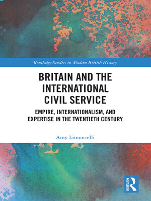 cover image of Britain and the International Civil Service
